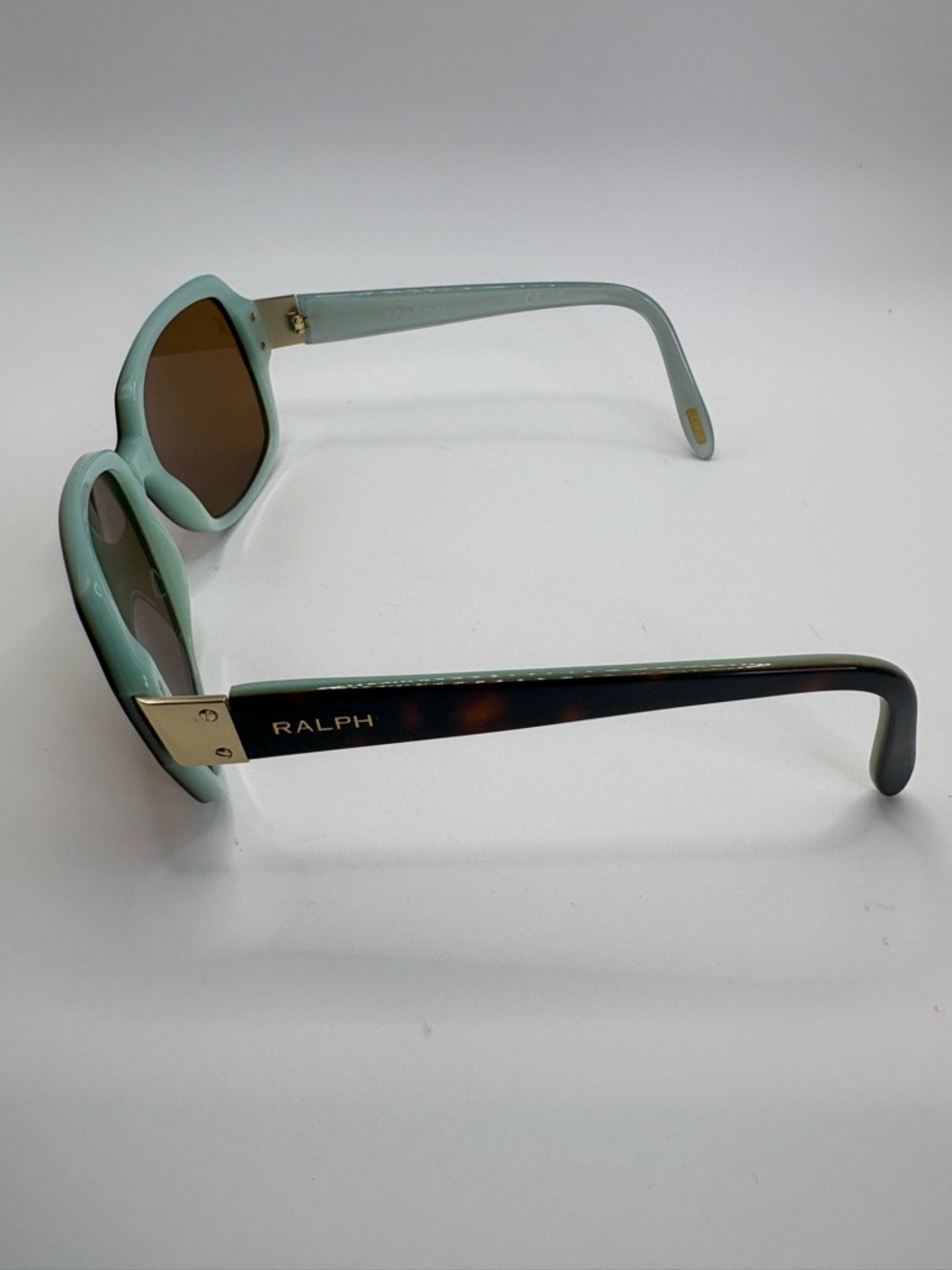 Ralph Lauren RA5138 Womens Designer Sunglasses 58-16 Mint Tortoise w/ Case EUC - Picture 8 of 14